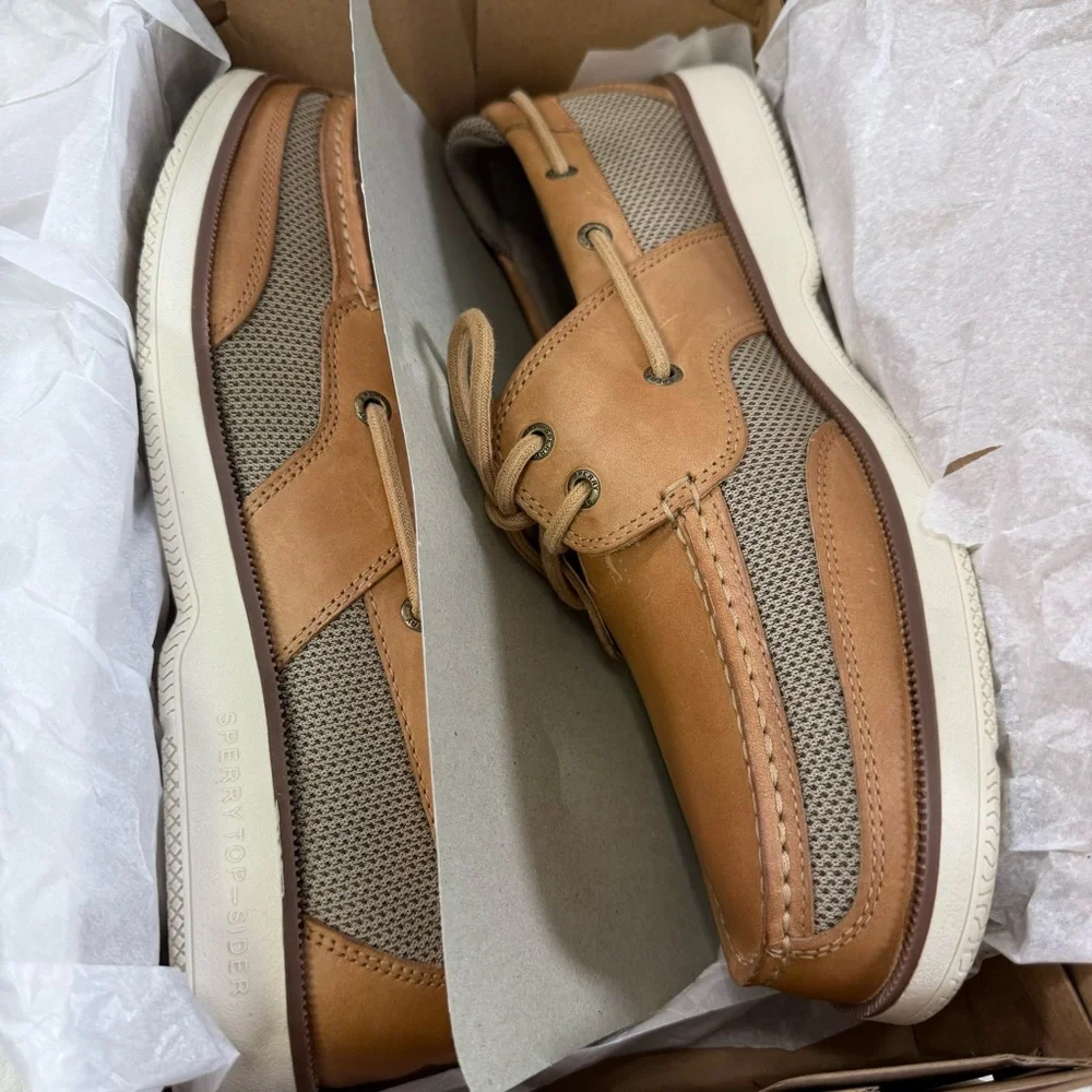 Sperry Surveyor 2-Eye Slip-On Boat Shoes Men's Size 11.5